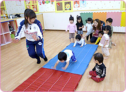 体操教室の様子