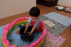 水遊び