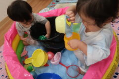 水遊び