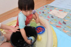 水遊び